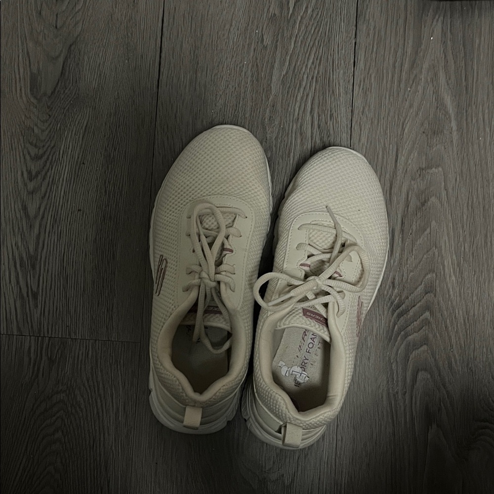 Skechers Beige Athletic Sneakers